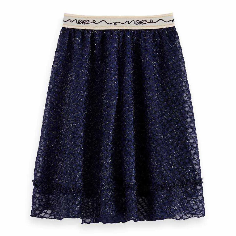 Scotch & Soda Fancy Lurex Midi Skirt