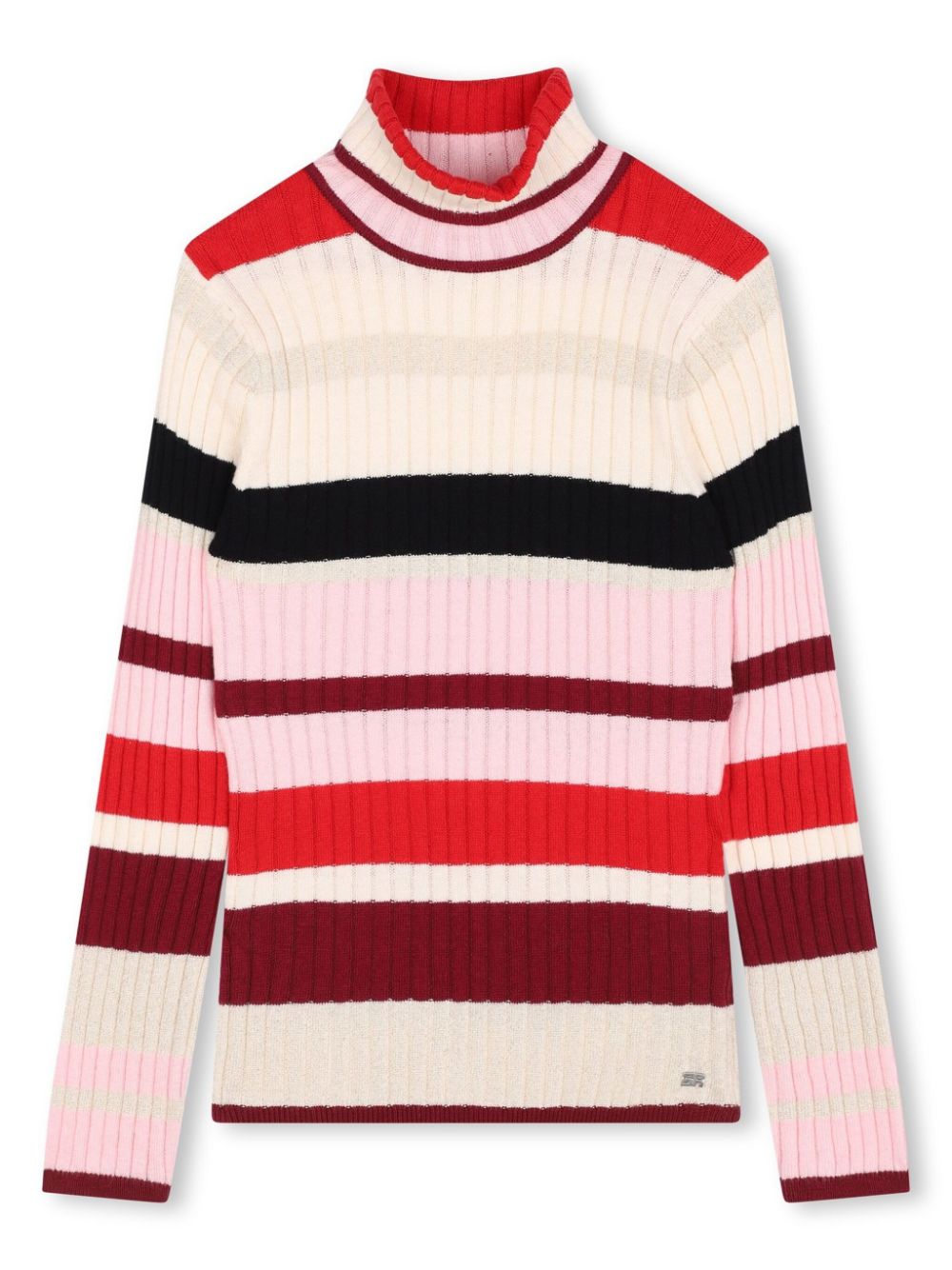 Sonia Rykiel Turtleneck Striped Sweater
