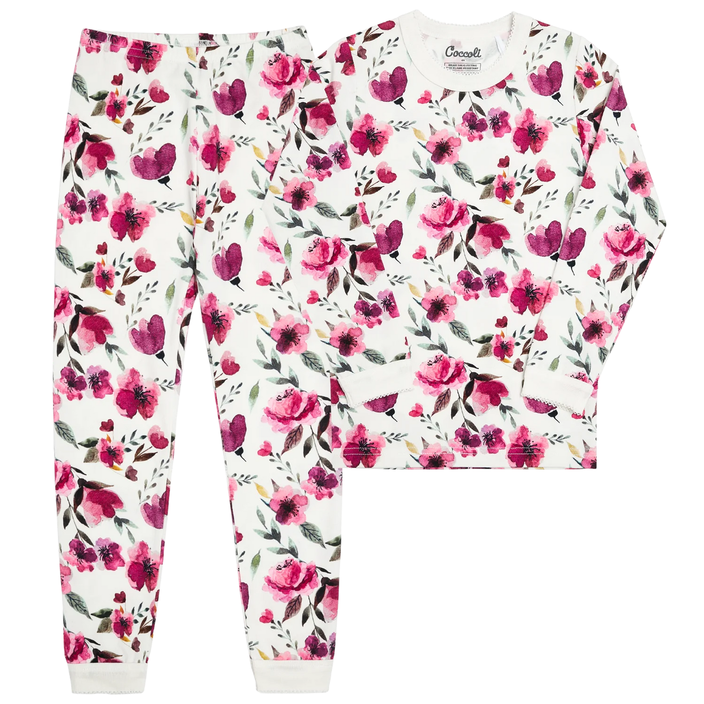 Coccoli LS Modal Flower Print Pajama