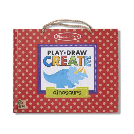 Melissa & Doug 31321 Play, Draw, Create: Dinosaurs
