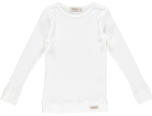 MarMar Gentle White Long Sleeve T-Shirt