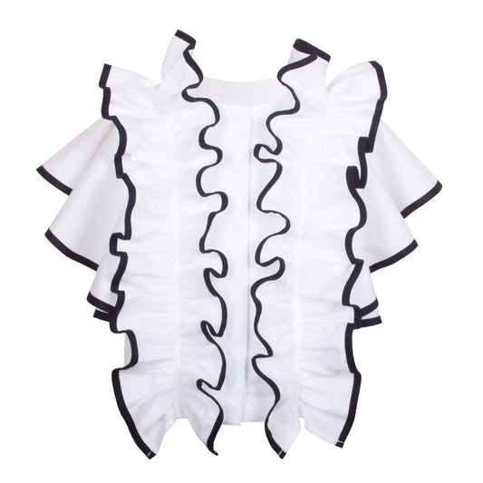 Jessie & James Bettina Ruffle Blouse