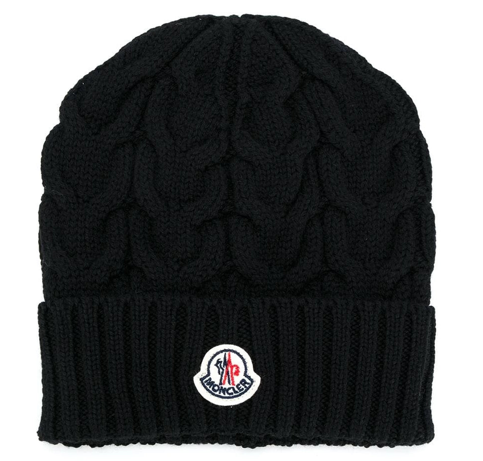 Moncler 04S02 Cable Knit Hat
