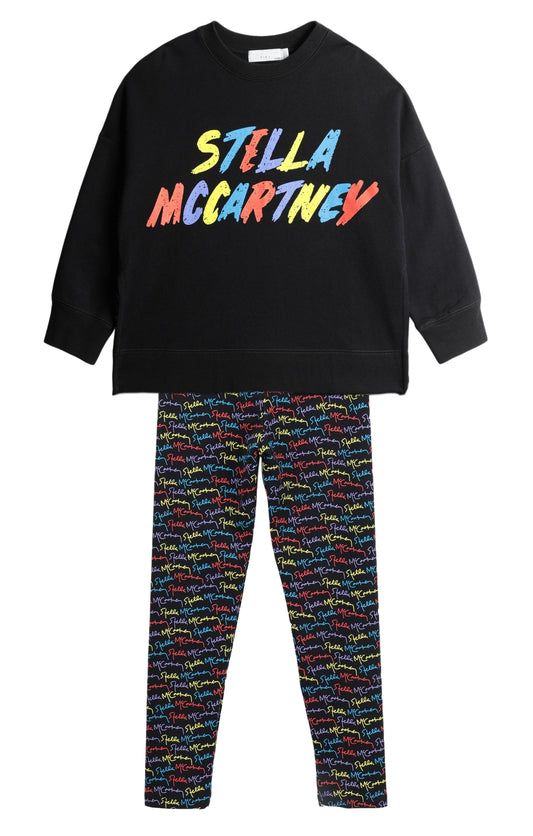 Stella McCartney Girl's Logo Sweat Set