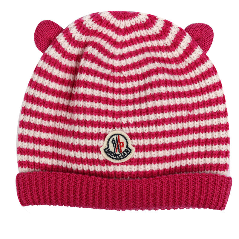 Moncler 969BW Baby Hat with Ears