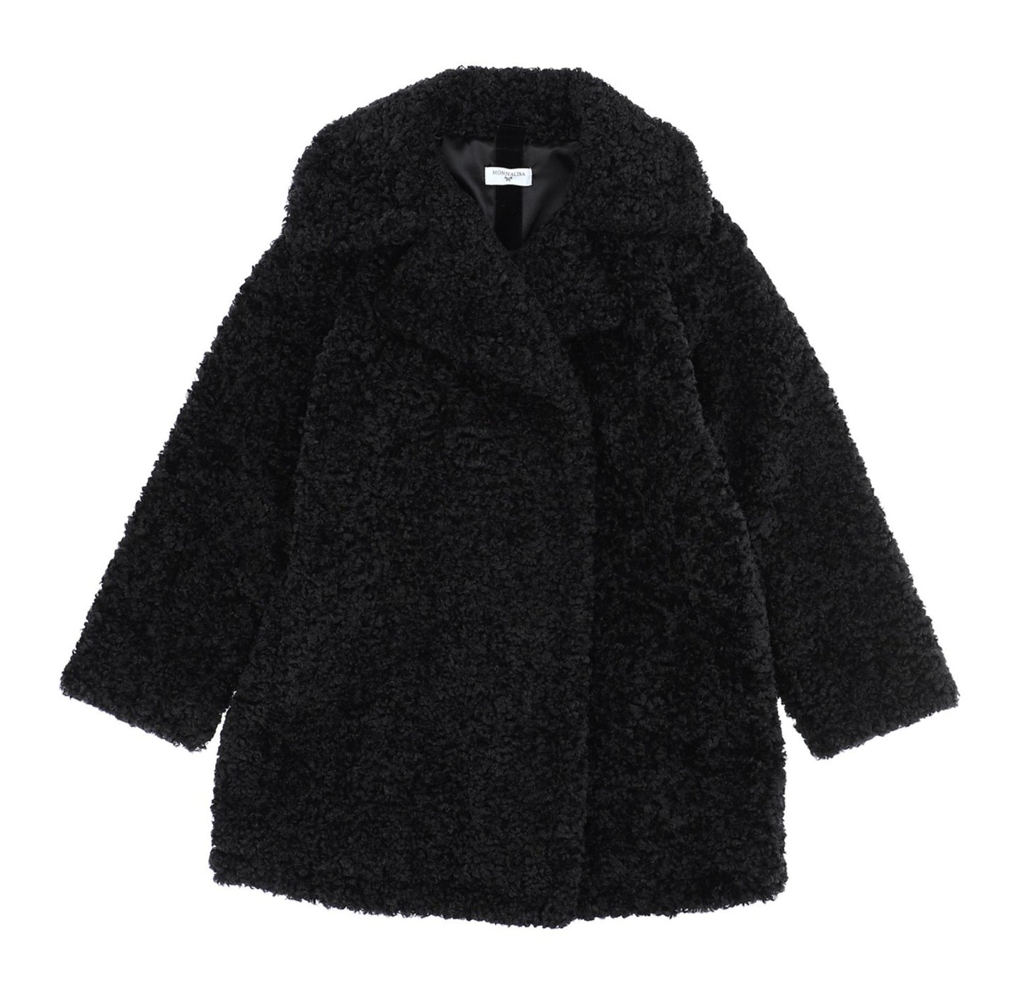 Monnalisa Double Breasted Dress Coat