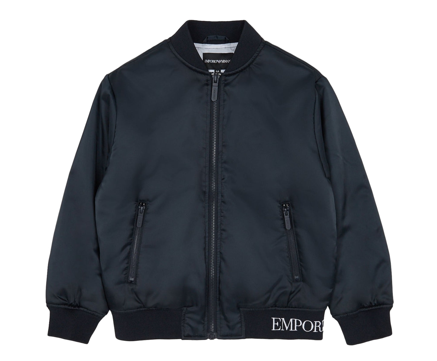 Armani Junior Blouson Jacket with Logo