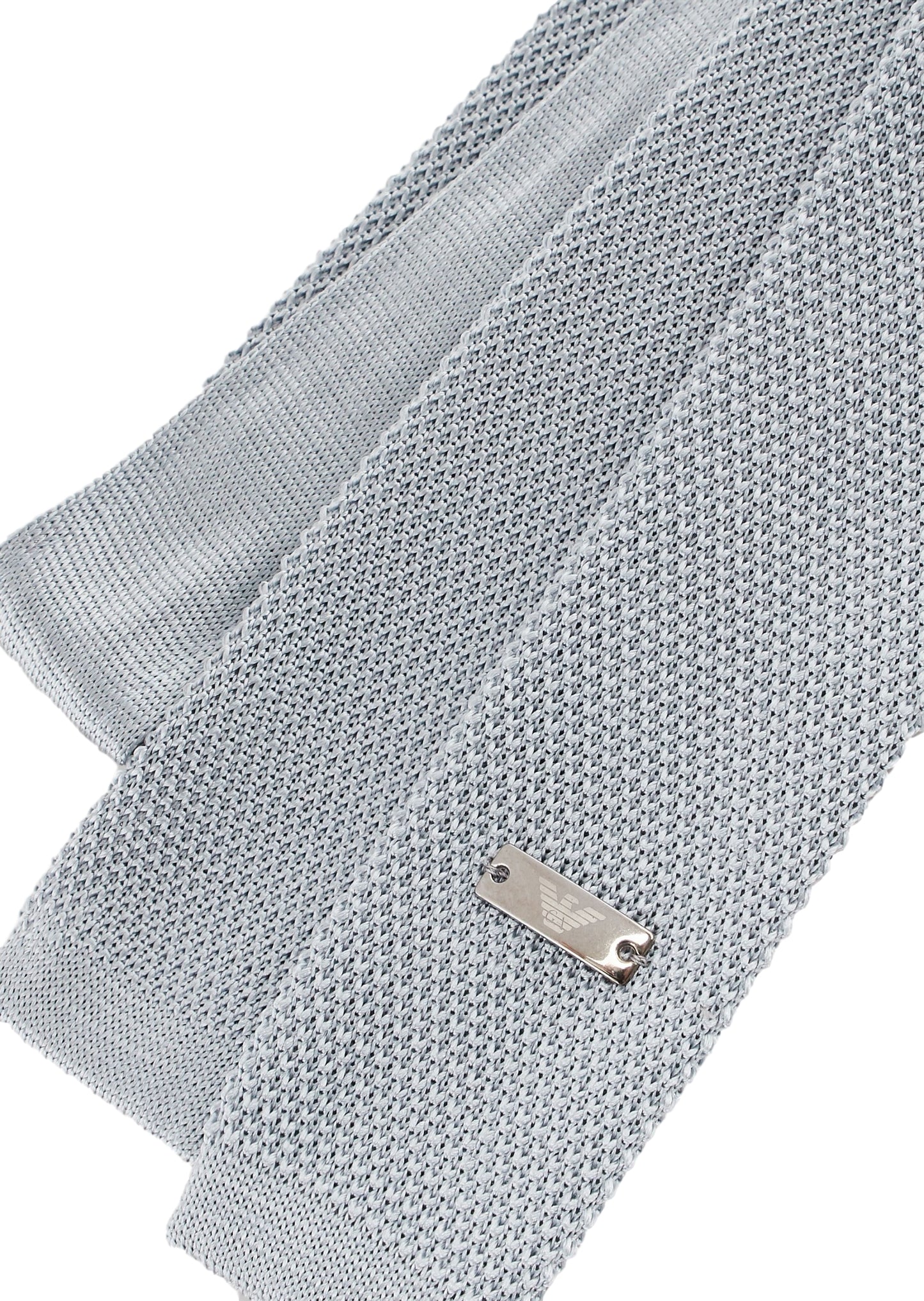 Armani Junior Knitted Silk Flat Tie