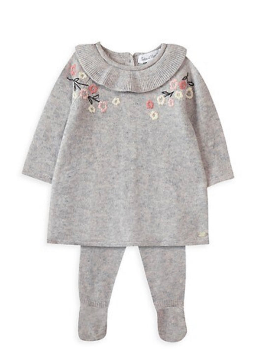 Tartine 2 Pc Knit Dress & Legging Set