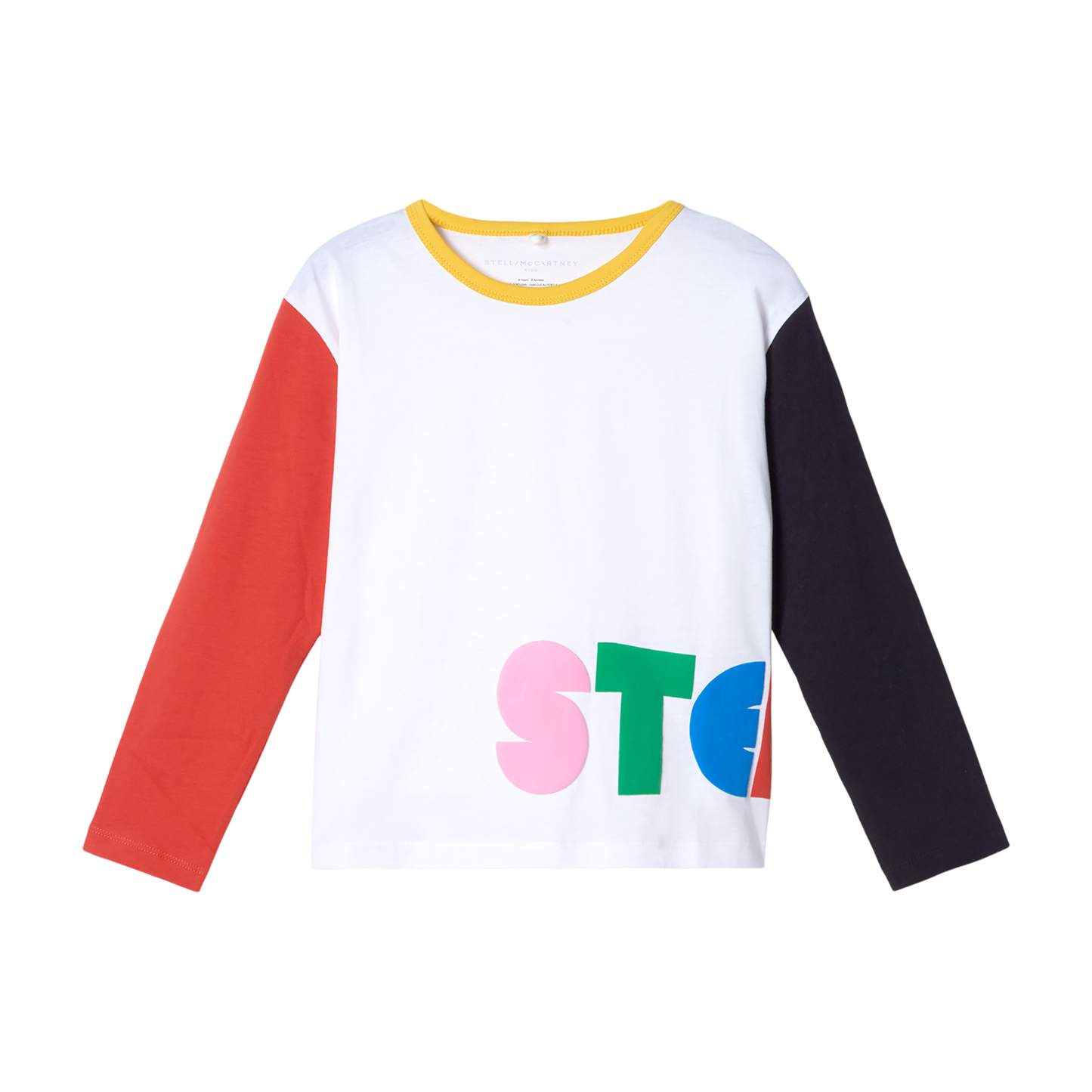 Stella McCartney Logo Color Block T-Shirt