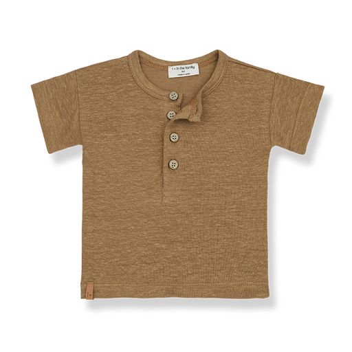 One + In the Family Francis Peter Henley Tee & Shorts 2Pc Outfit