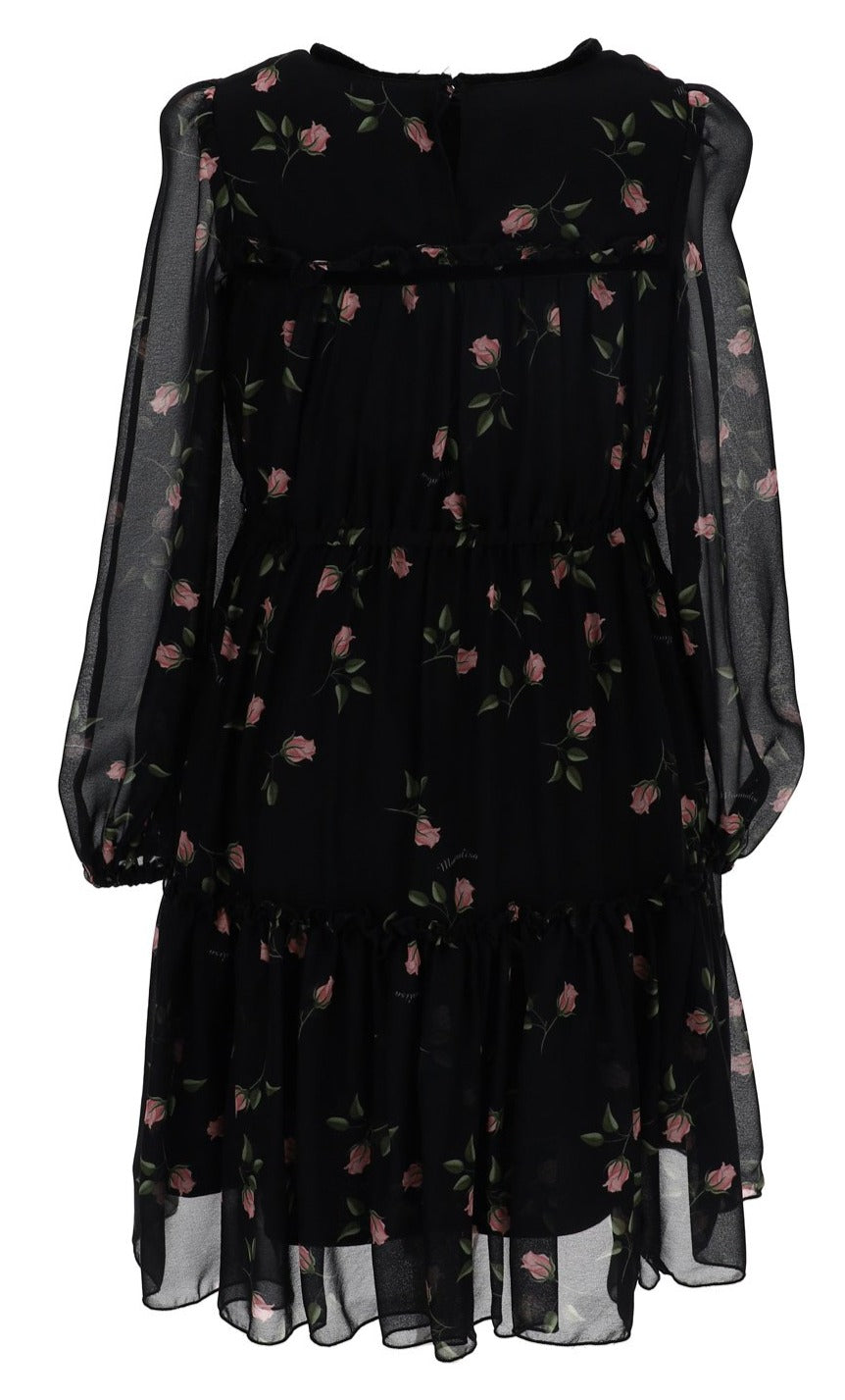 Monnalisa Velvet Ribbons Dress