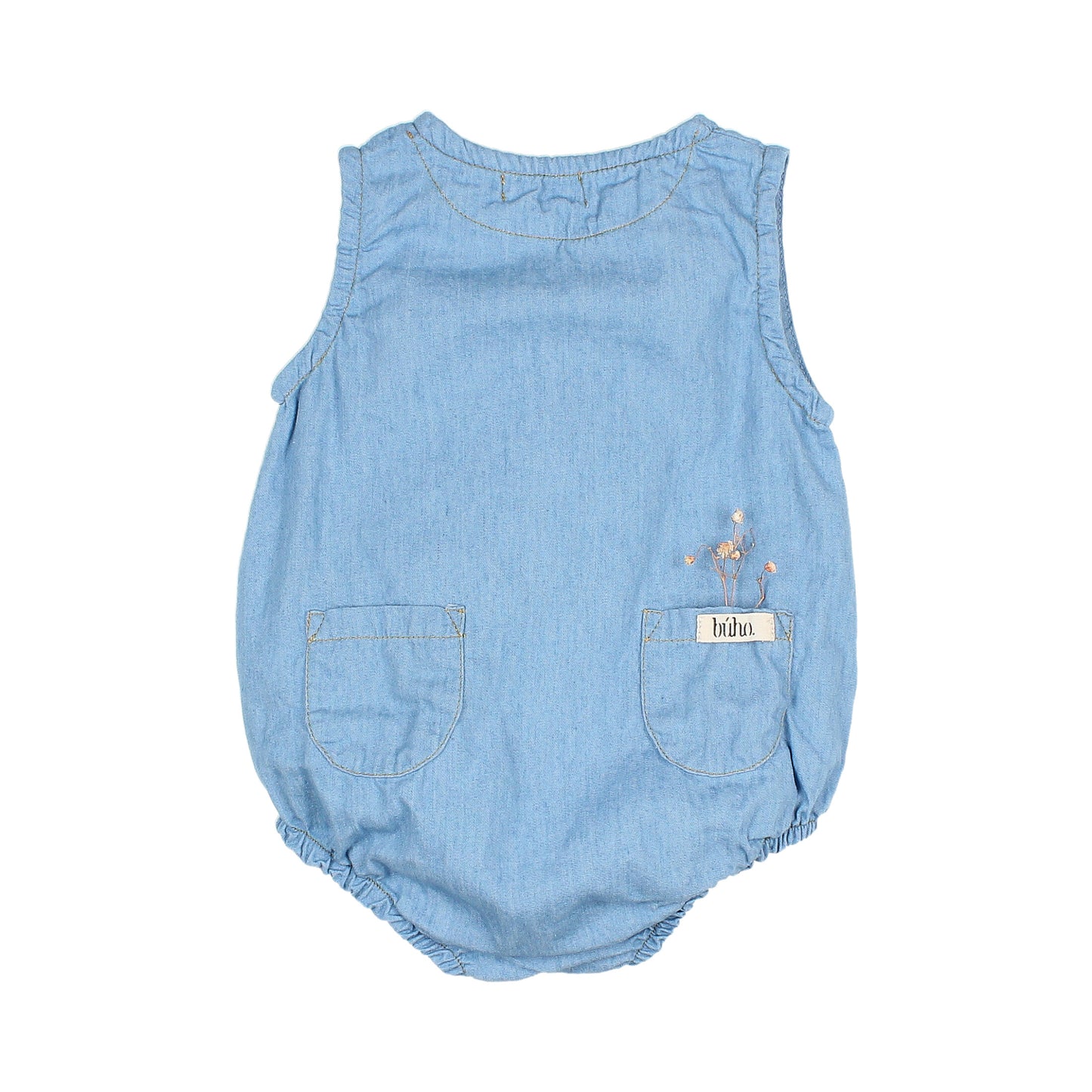 Buho Baby Denim Romper