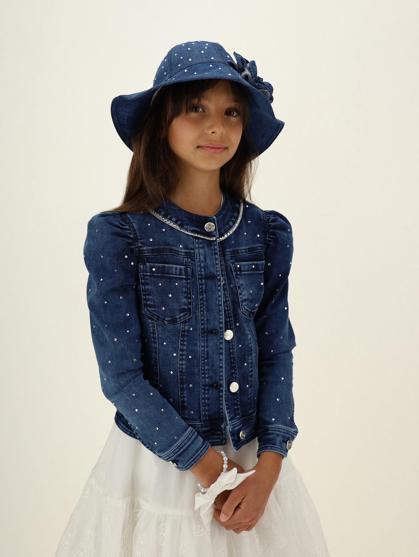 Monnalisa Teen Denim Jacket