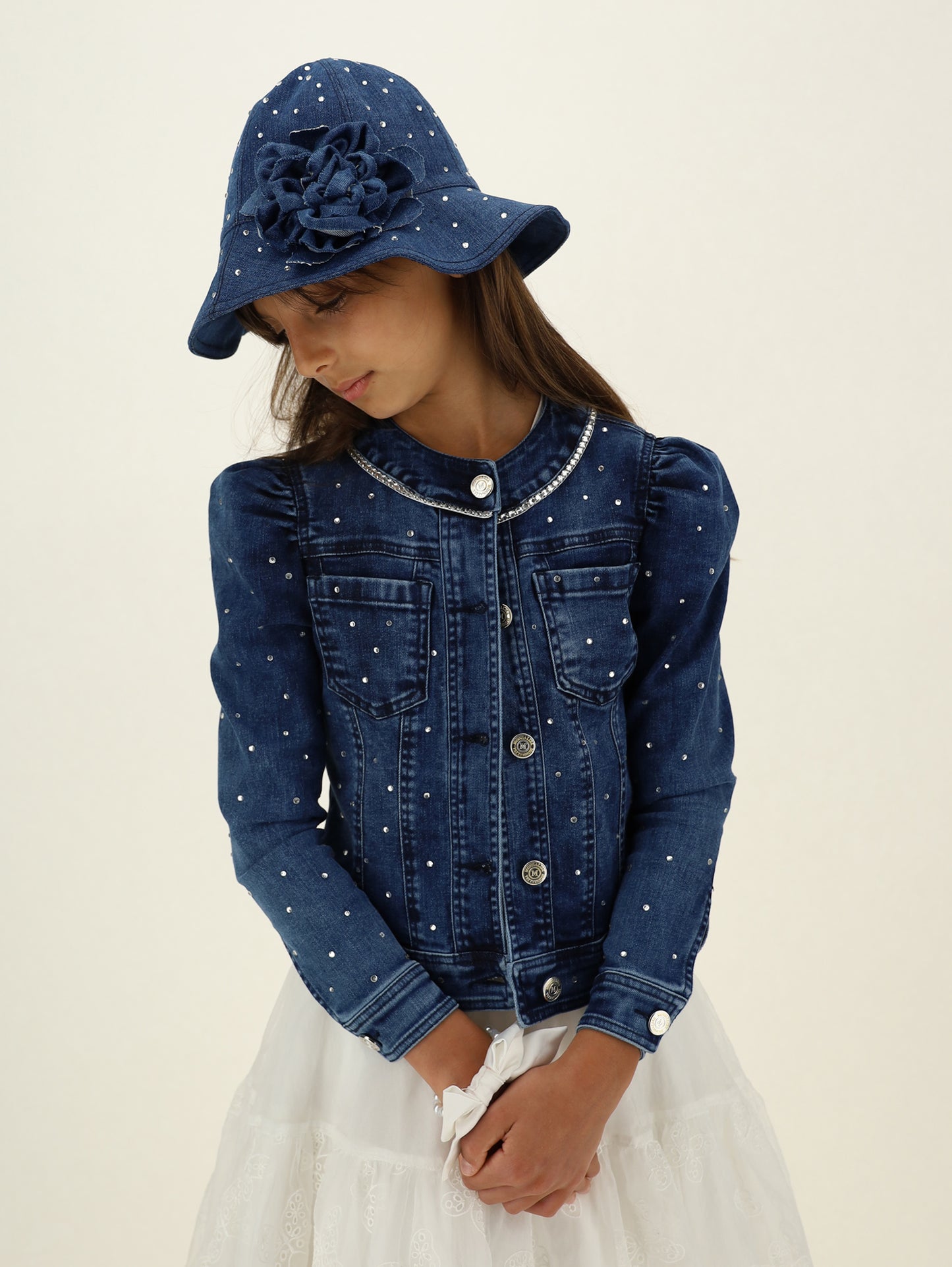 Monnalisa Teen Denim Jacket