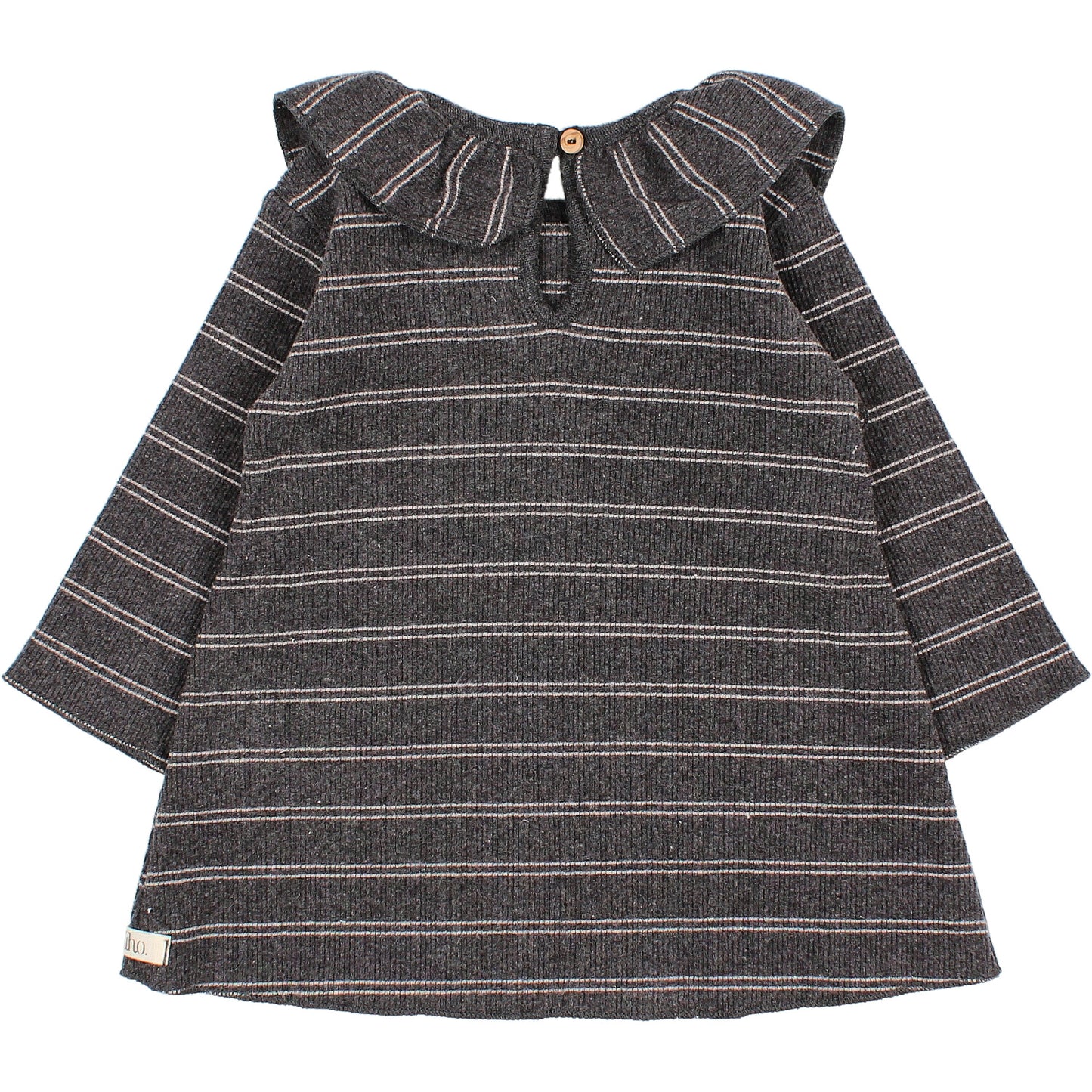 Buho Girls Ribbed Striped Dress