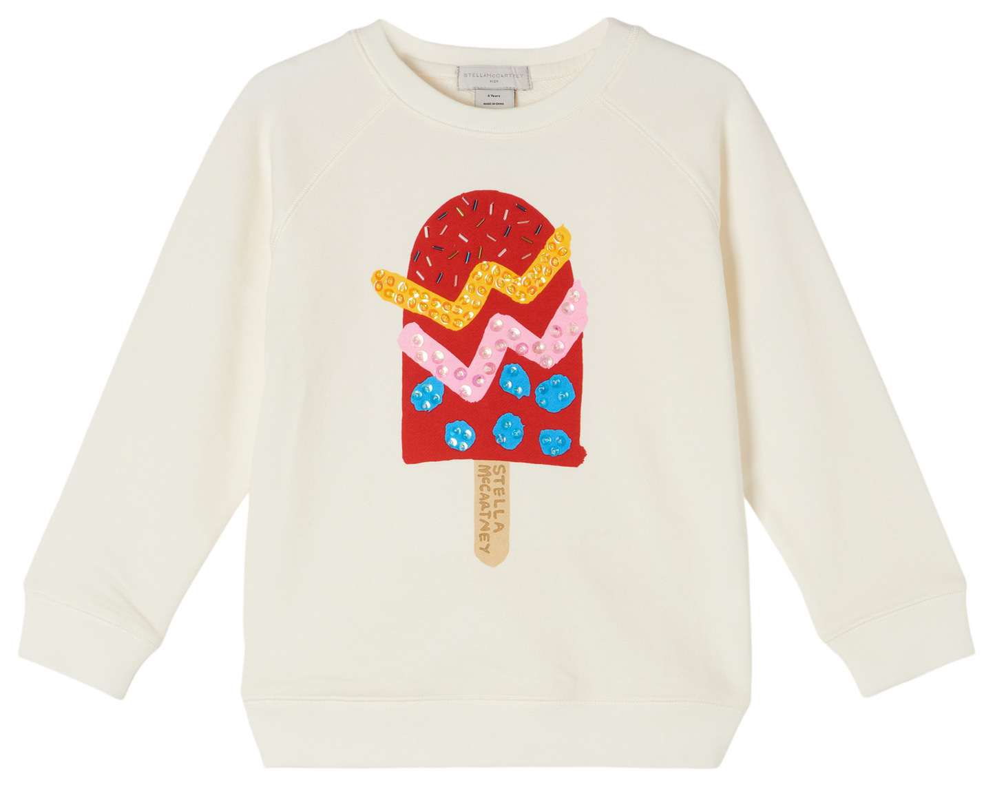 Stella McCartney Girls Ice Lolly Sweatshirt