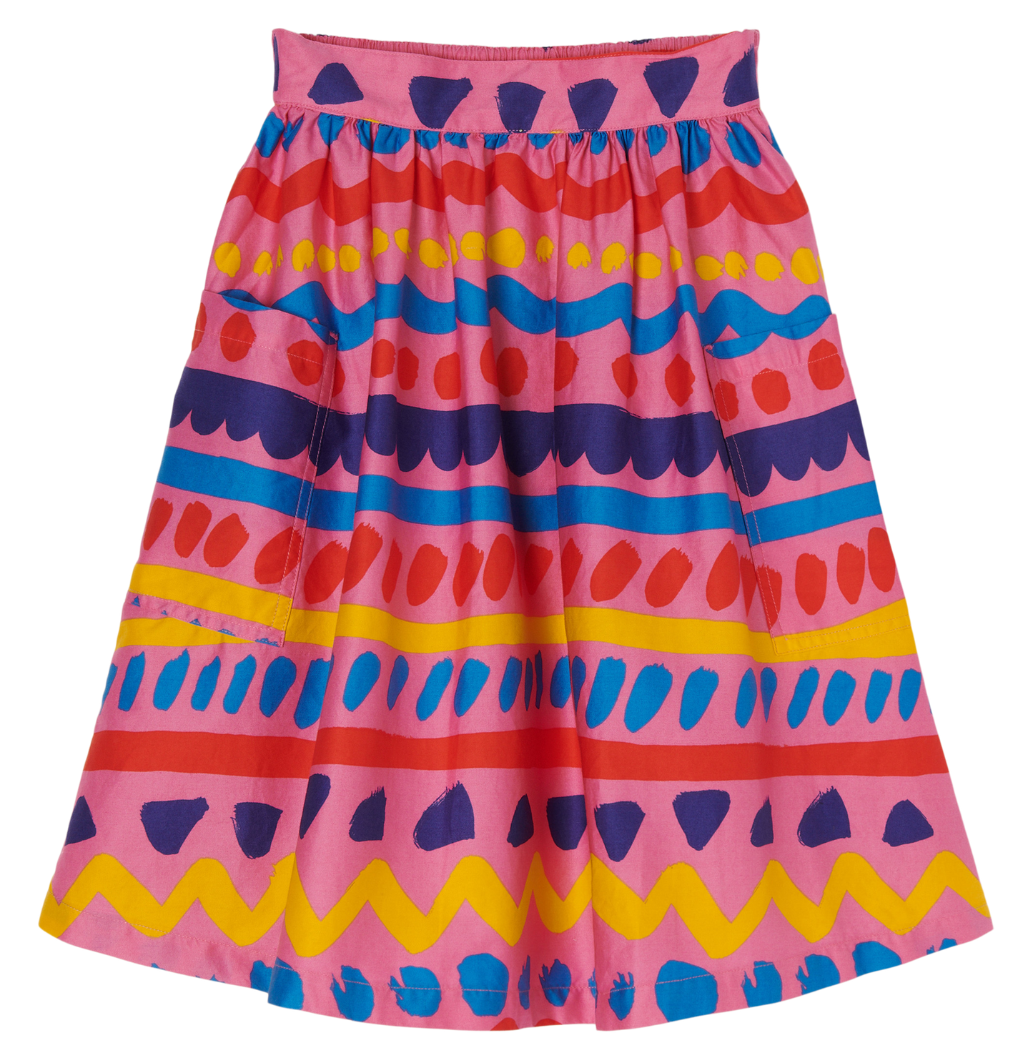 Stella McCartney Striped Tribal Skirt