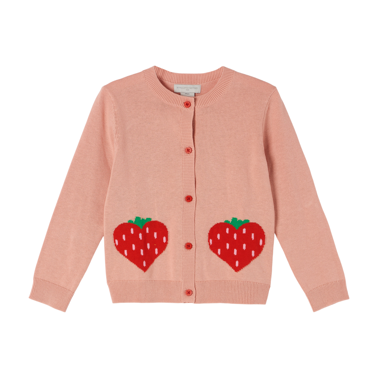 Stella McCartney Knit Strawberry Cardigan