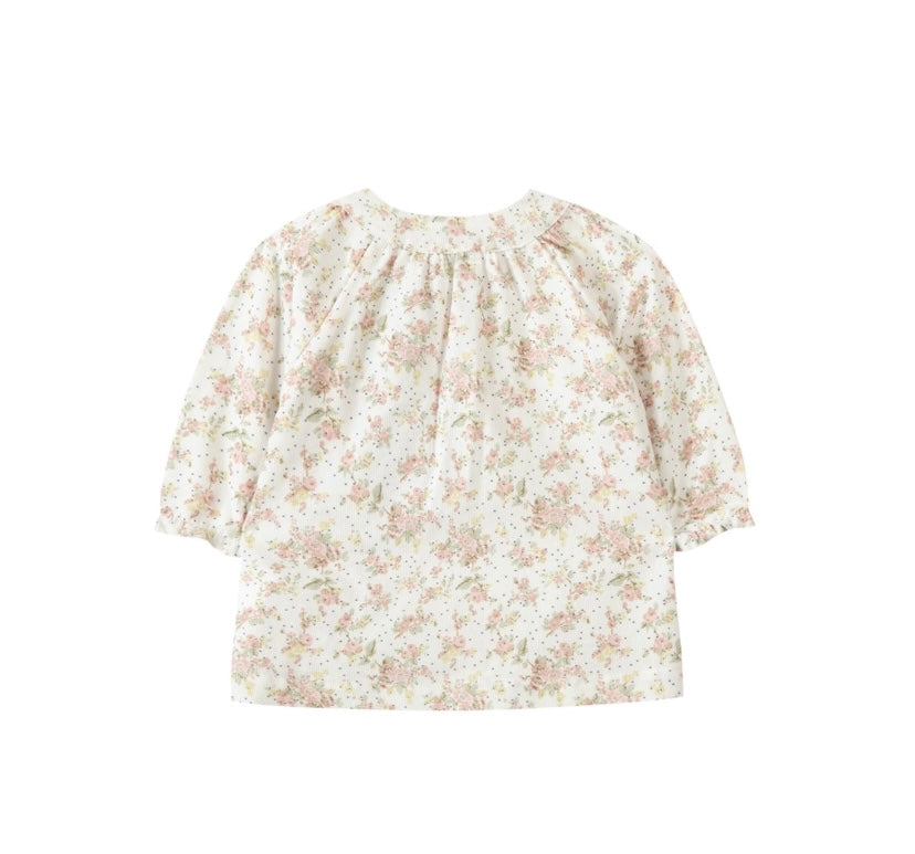 Tartine LS Mini Cord Floral Dress