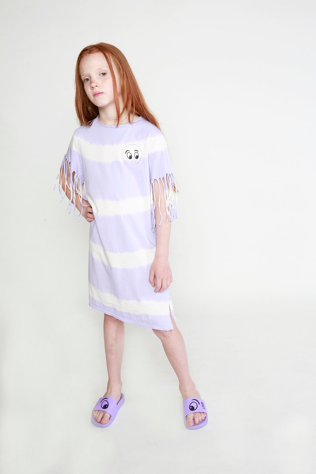 Loud Apparel Gift Tie Dye T-Shirt Dress