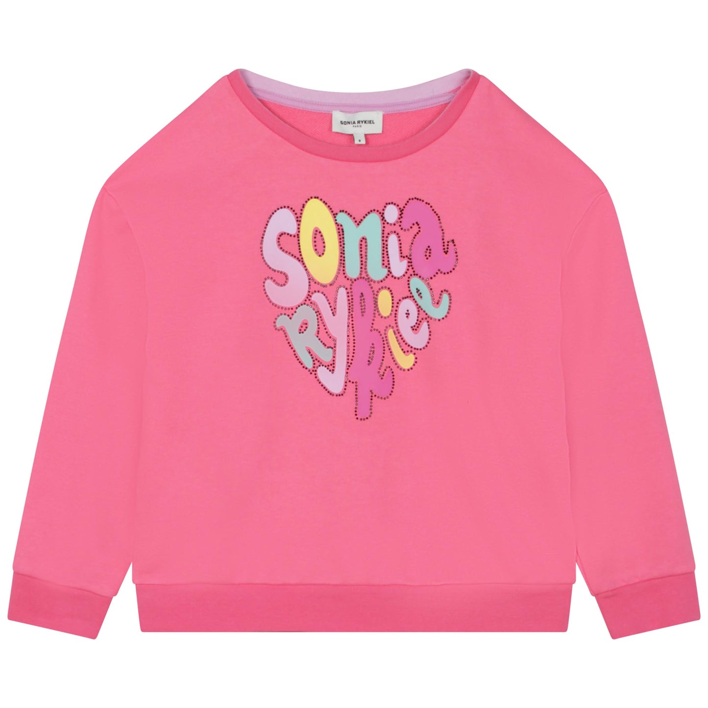 Sonia Rykiel Sweatshirt w/ Heart Shaped Logo Print