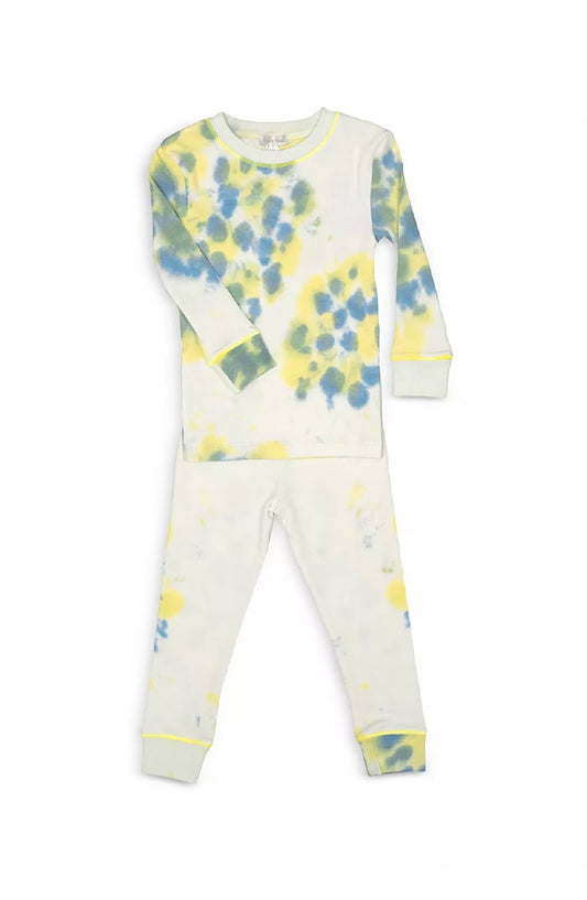 Noomie 2 Pc Tie Dye Pajama Set