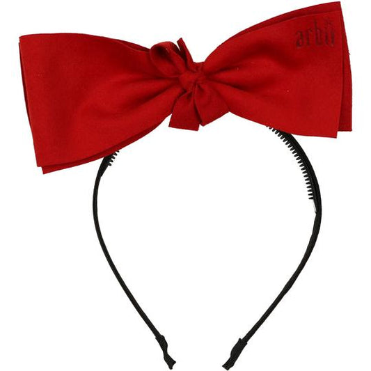 Arbii Label Suede Demii Bow Headband