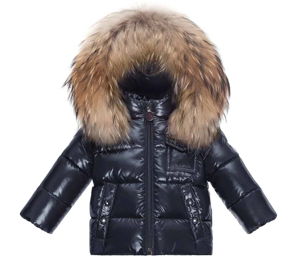 Moncler K2 Fur Trim Hood Laque Jacket