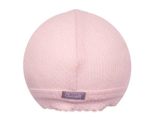 Coccoli Baby Girl Pointelle Hat