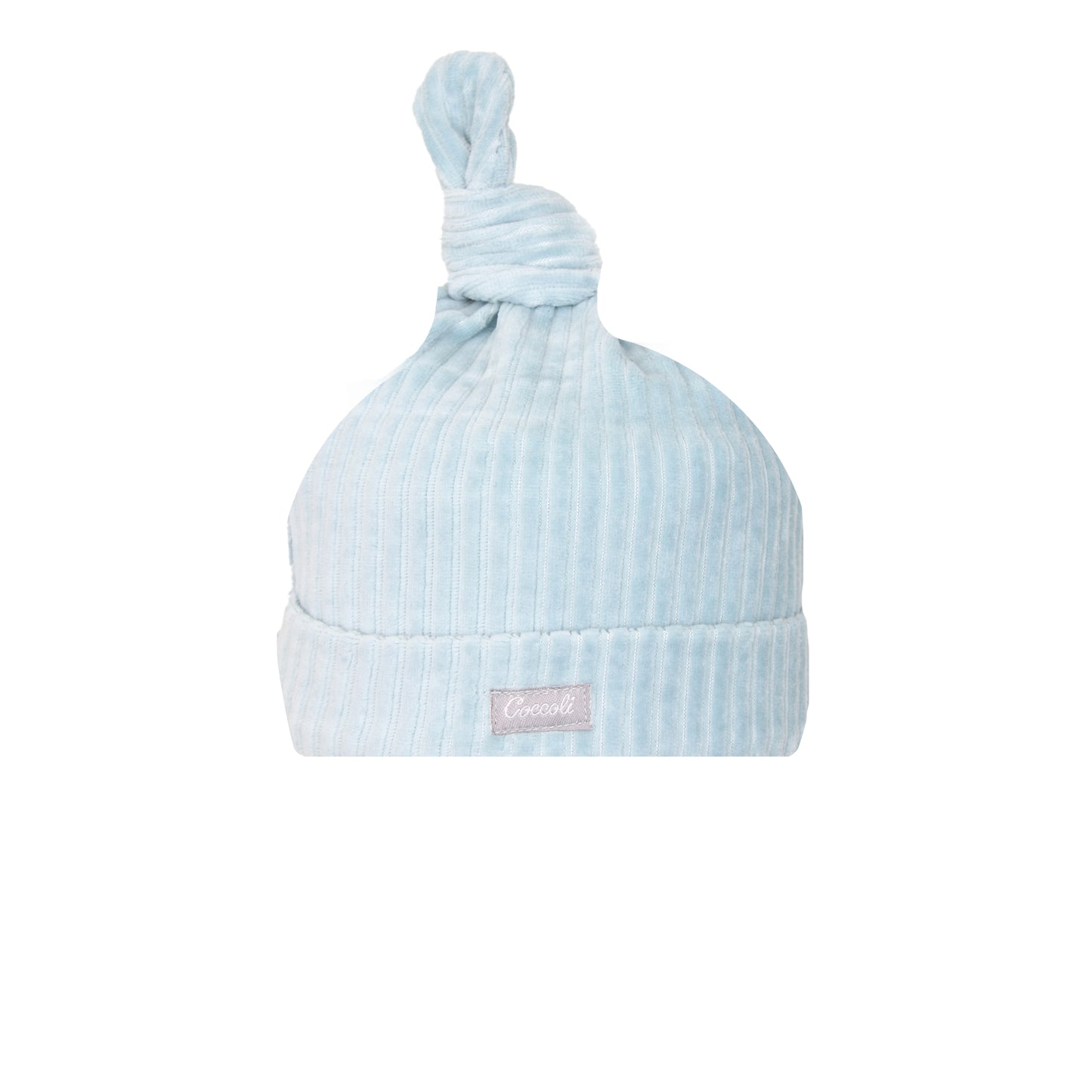 Coccoli 3 Pc Micro Cord Velour Zip Footie Set