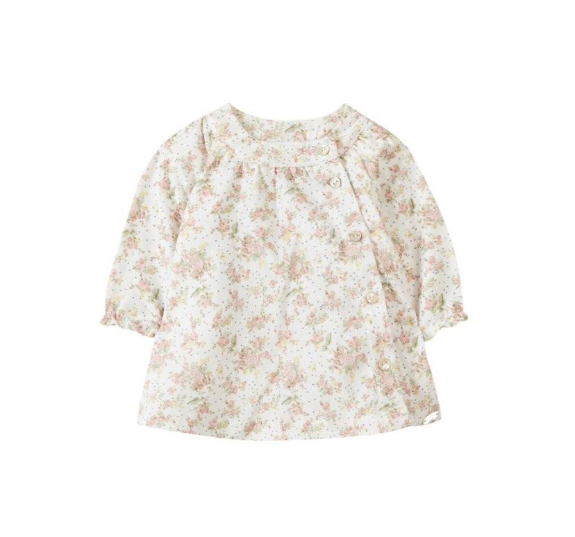 Tartine LS Mini Cord Floral Dress