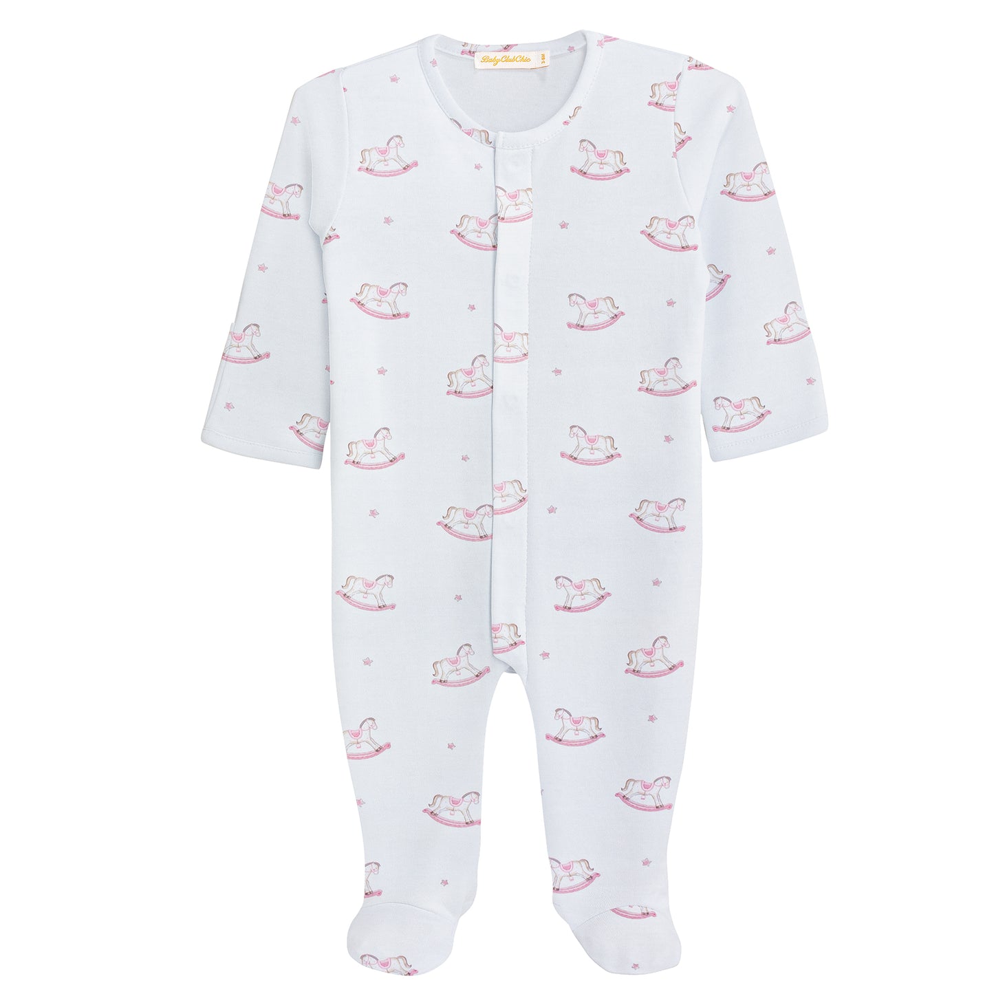 Baby Club Chic Rocking Horse Footie