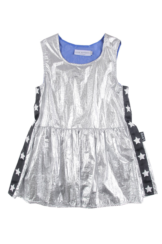 Loud Apparel Dance Metallic Dress
