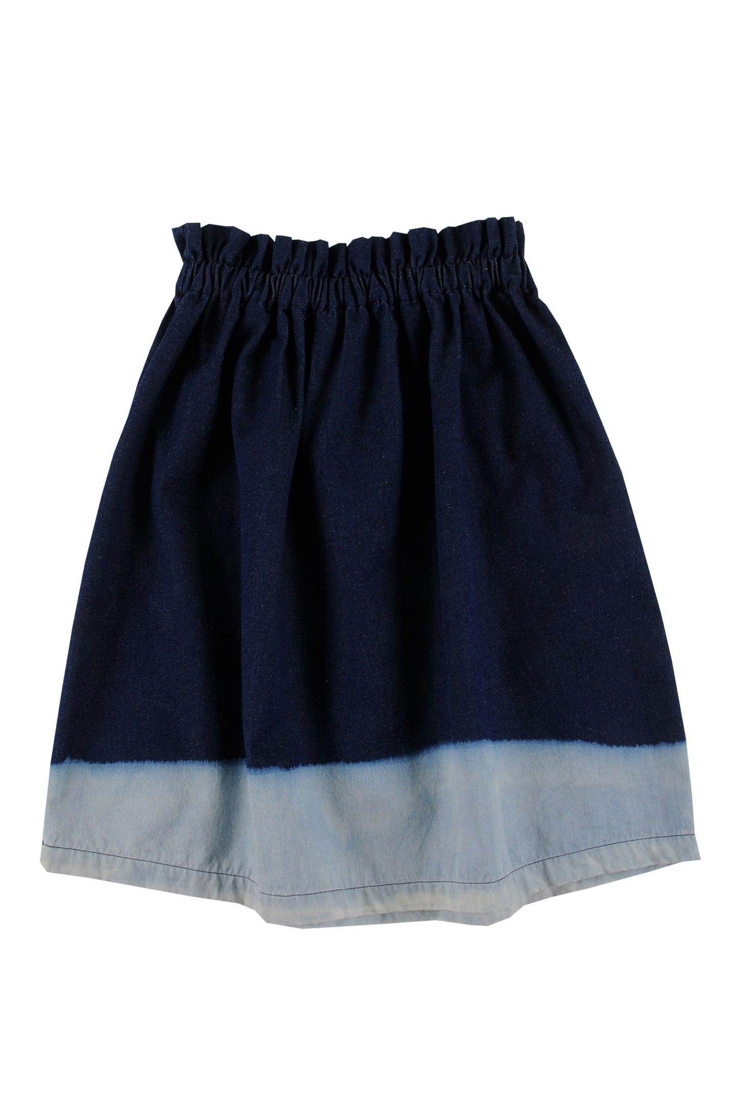 Loud Apparel Amaze Dip Dyed Denim Skirt