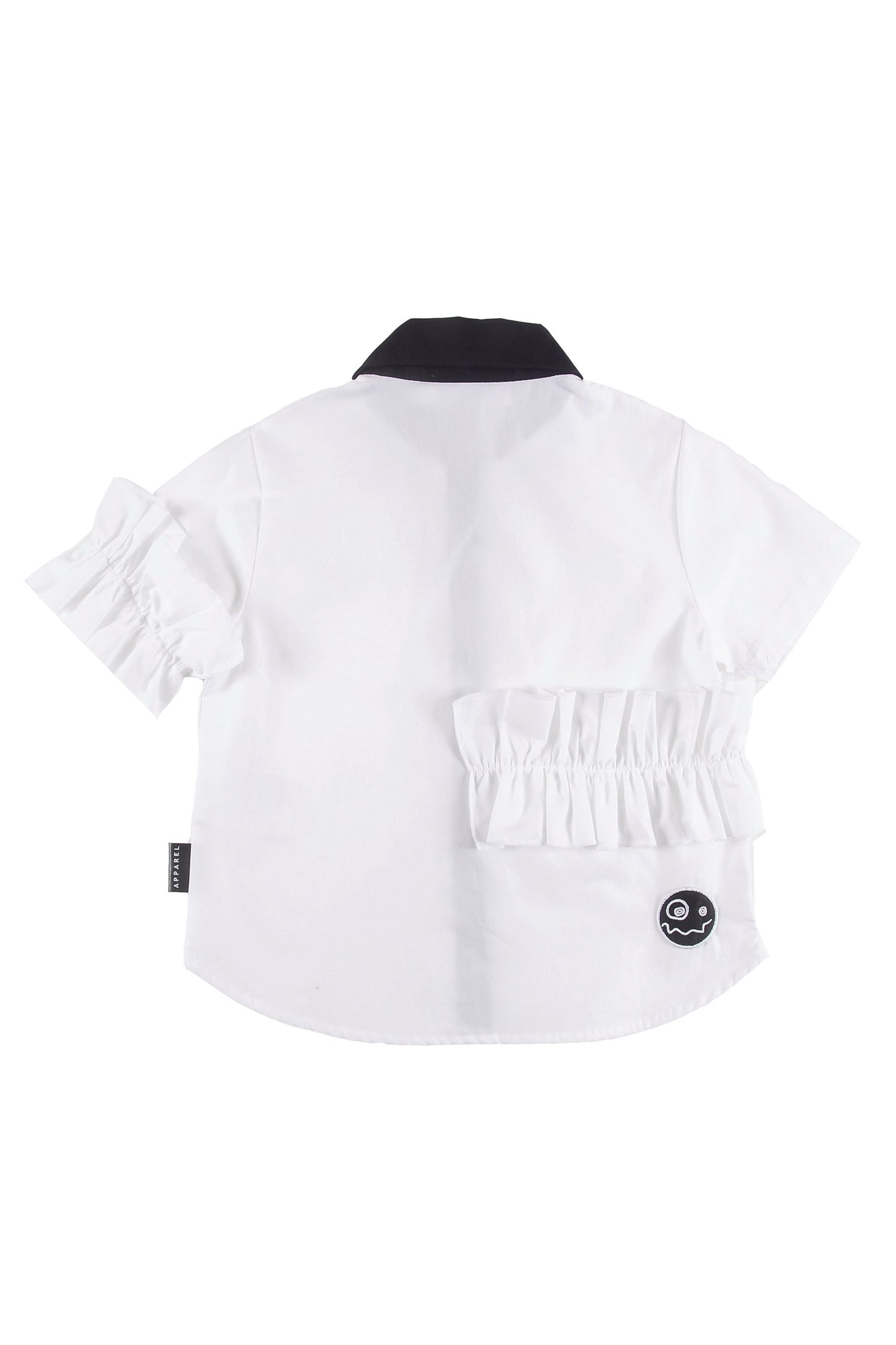 Loud Apparel Roller Ruffle Collar Shirt