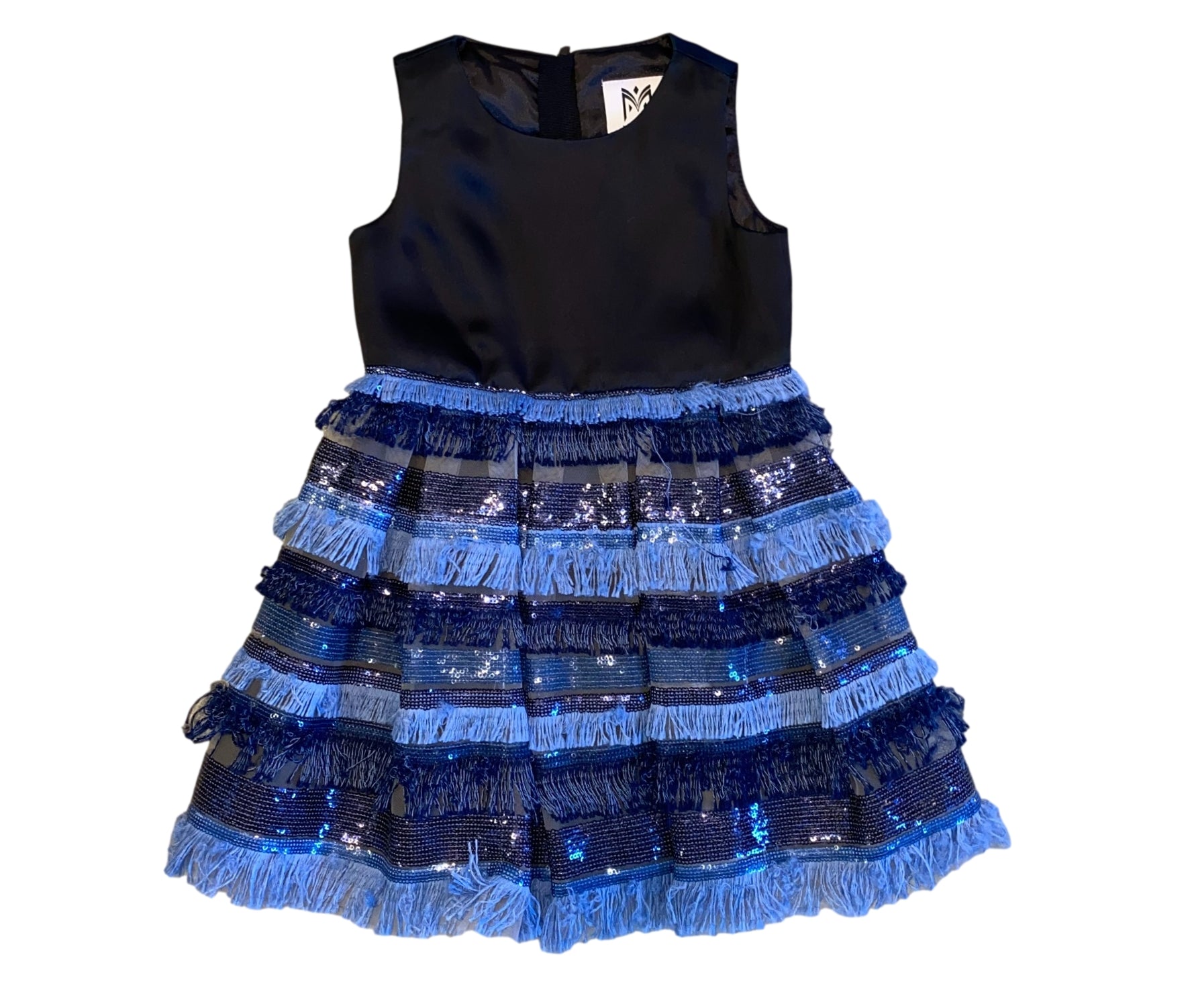 Milly Minis Sequin Fringe Pleated Dress – TuesdaysChild.com Milly Minis Sequin Fringe Pleated Dress – TuesdaysChild.com