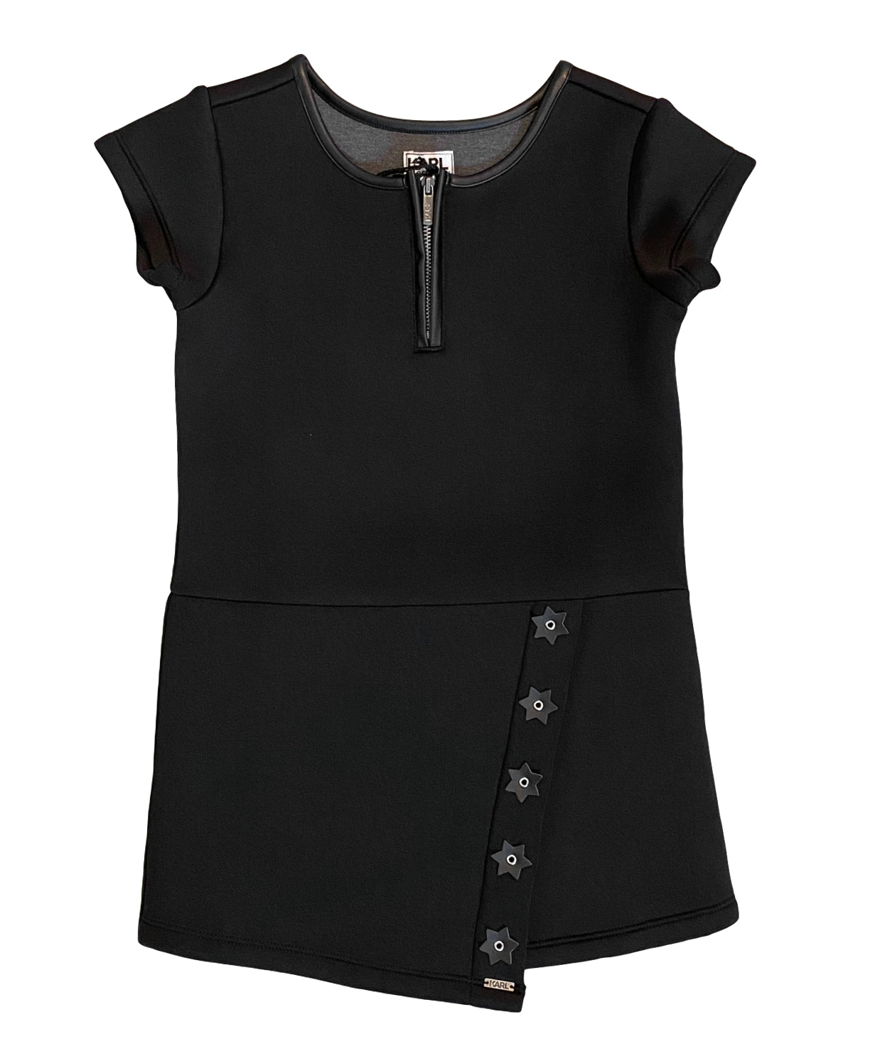 KL60P-07-A Short Sleeve neoprene dress