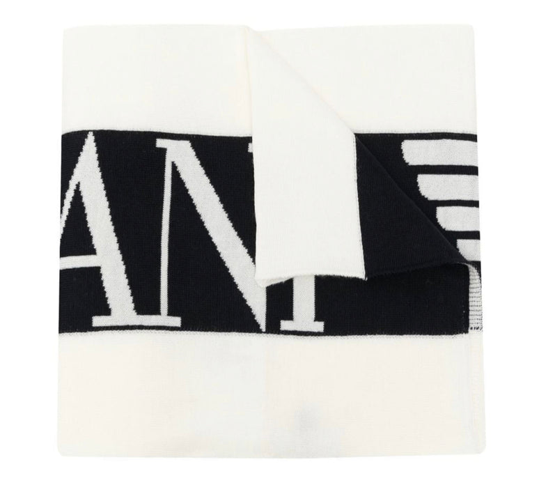 Armani Junior Scarf w Logo Detail