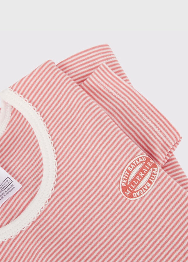 Petit Bateau Girls Striped Short PJ's