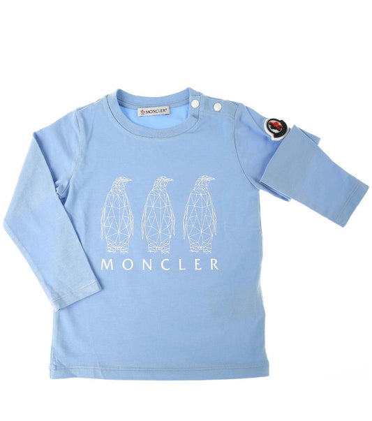 Moncler Long Sleeve Penguin Baby T-Shirt