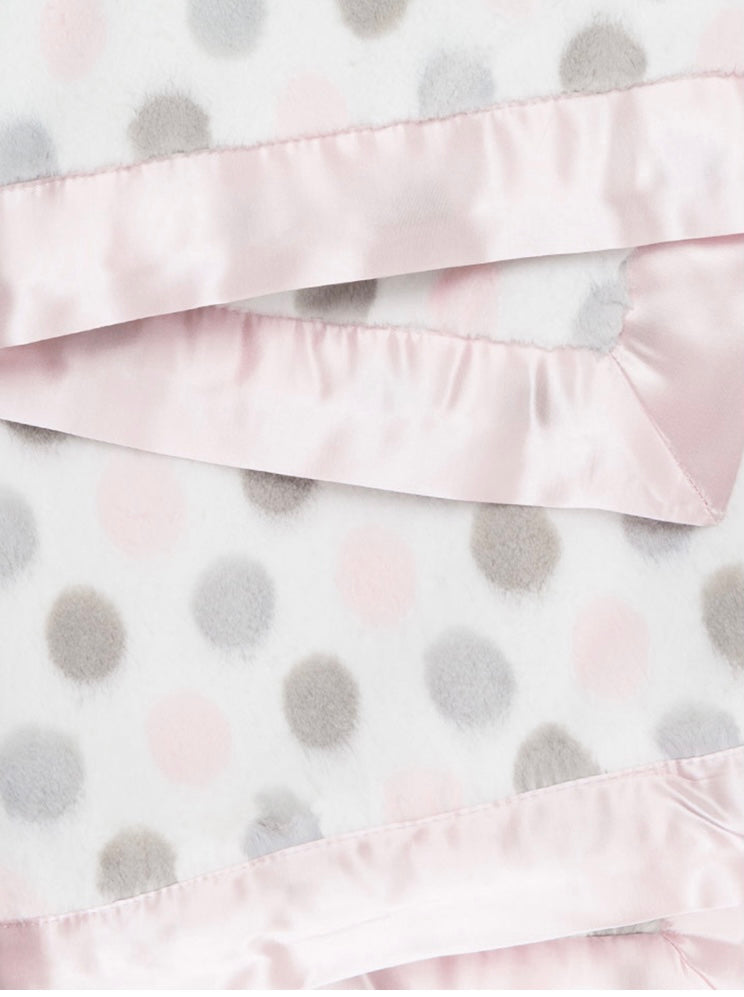 Little Giraffe Luxe Dot Blanket