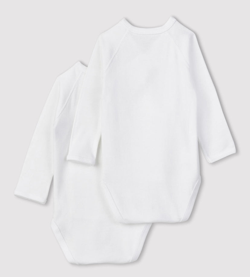 PB-2PK-LS-Crossover Crossover bodysuit