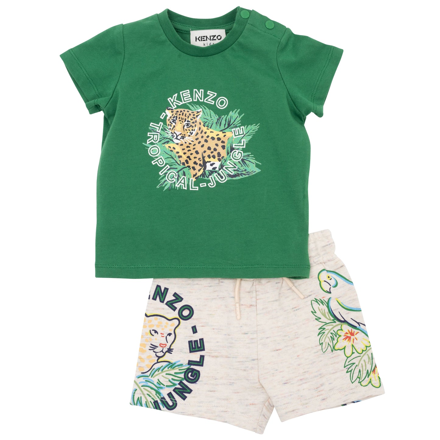 Kenzo Baby Boys Tiger T-Shirt & Shorts Set