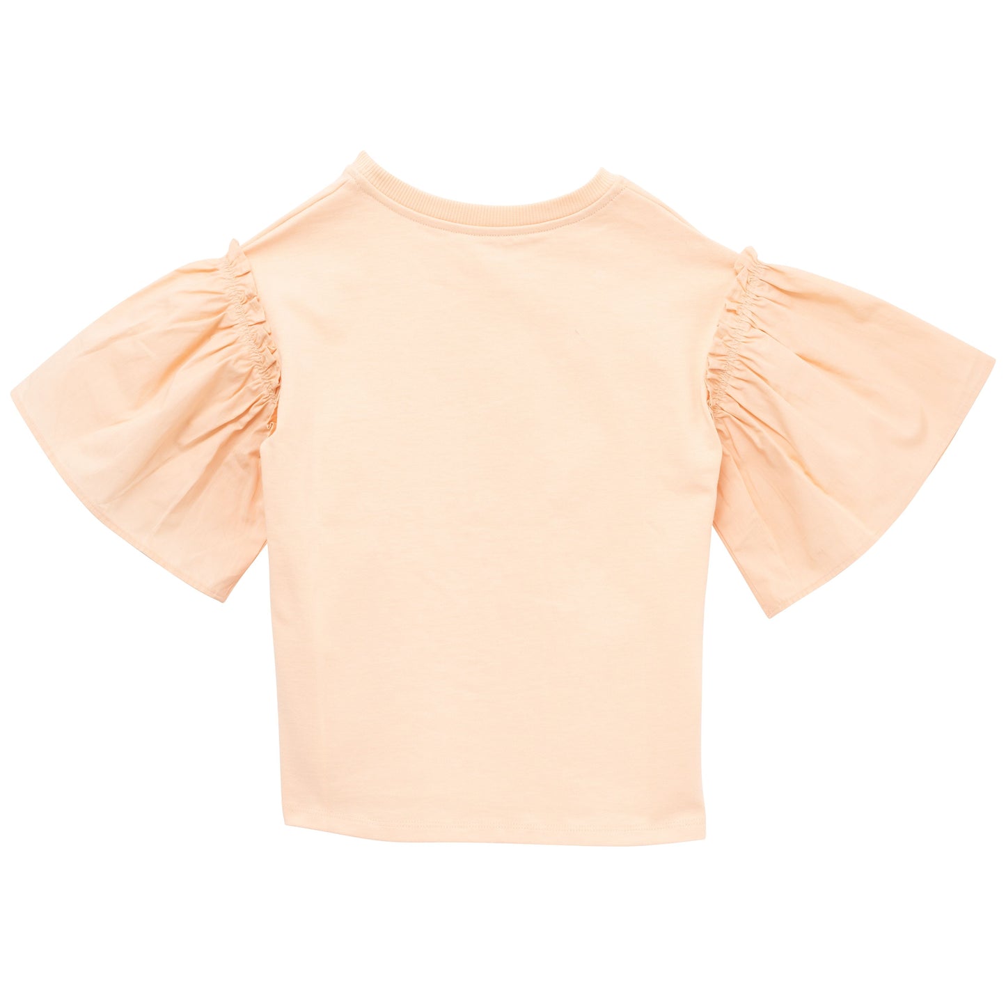 Kenzo Girls Poplin Sleeve T-Shirt