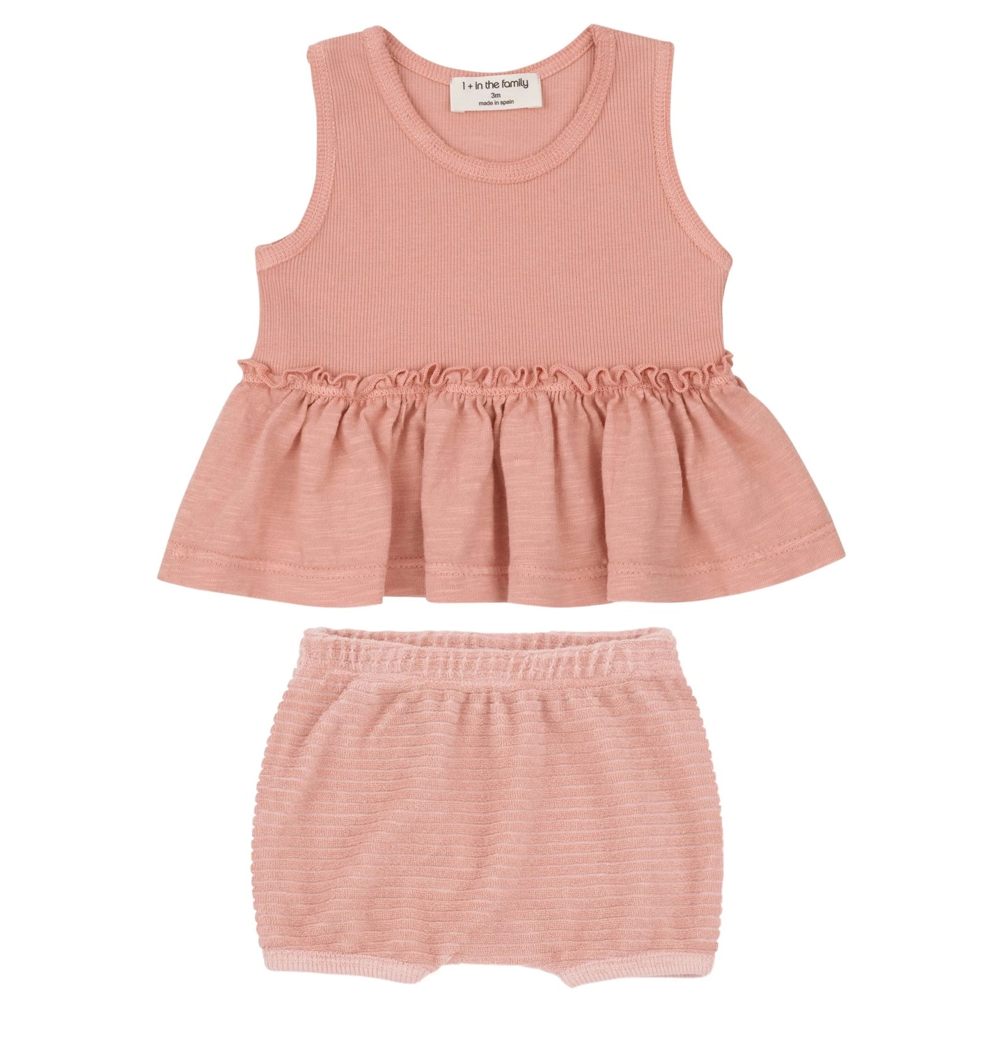 One + In the Family Baby Girl Leuca & Alghero Outfit Set