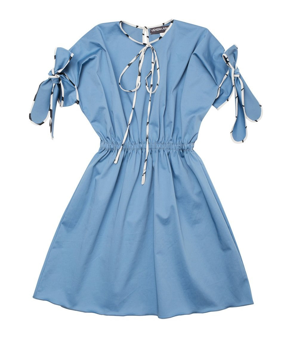 Venera Arapu Lightsky Denim Dress