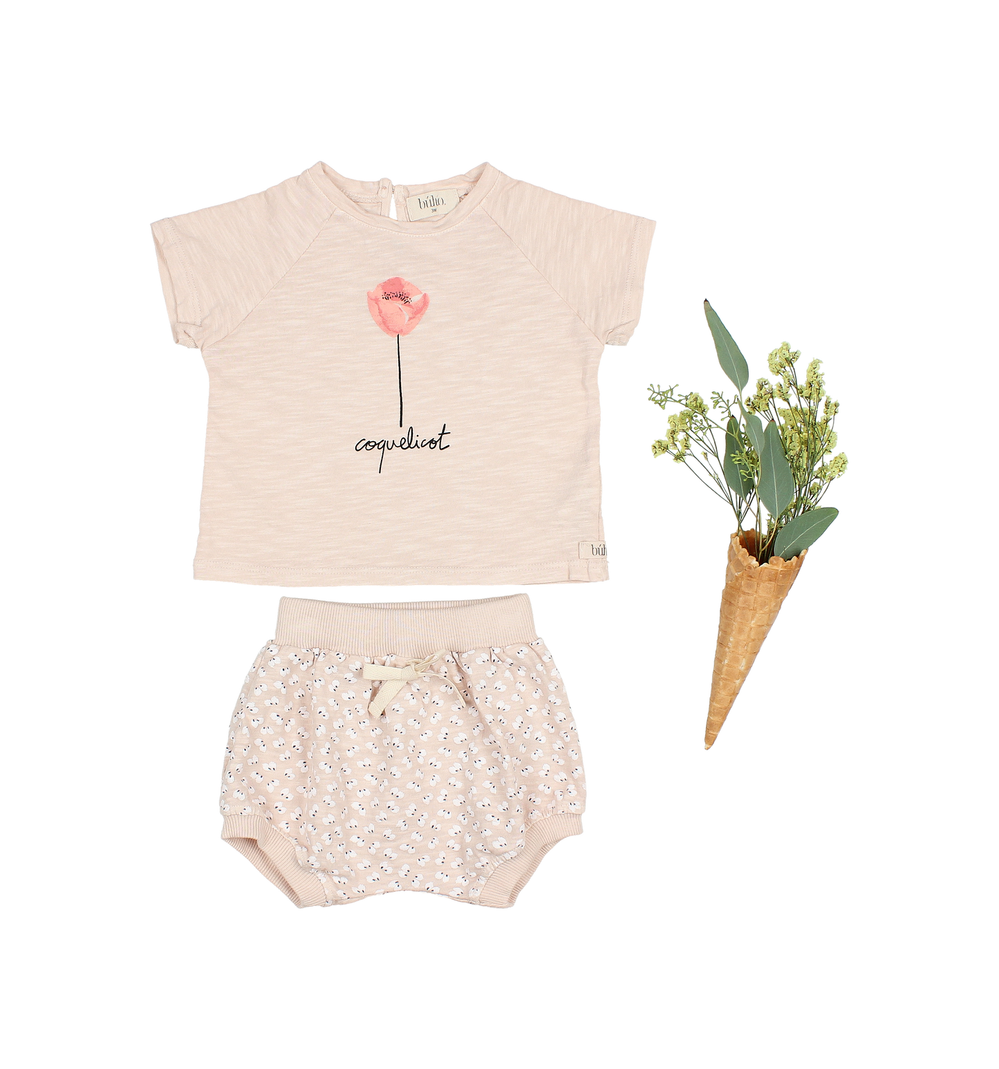 Buho Baby Drew Bloomer Outfit Set