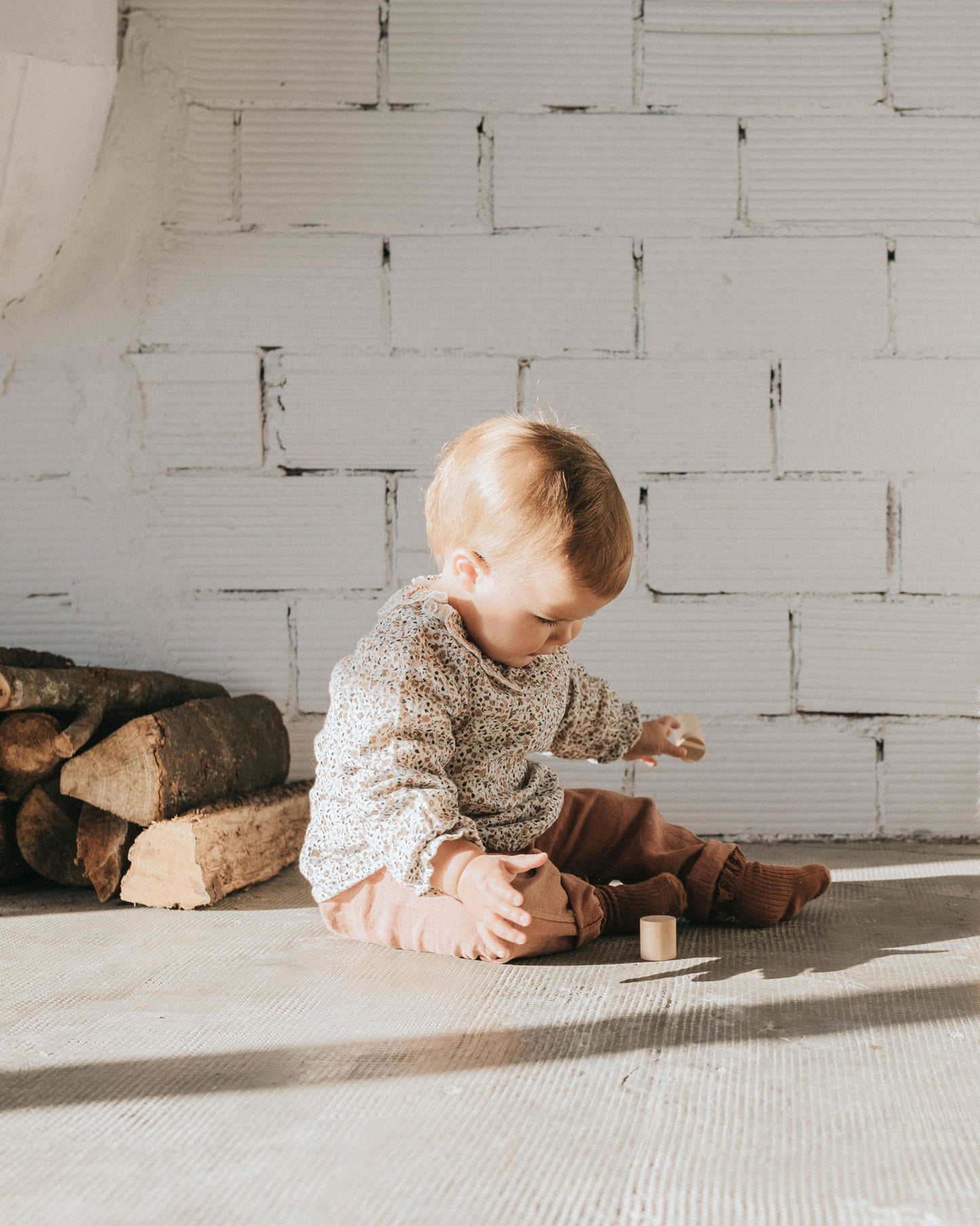 Buho Baby Fall Blouse & Bloomer Outfit Set