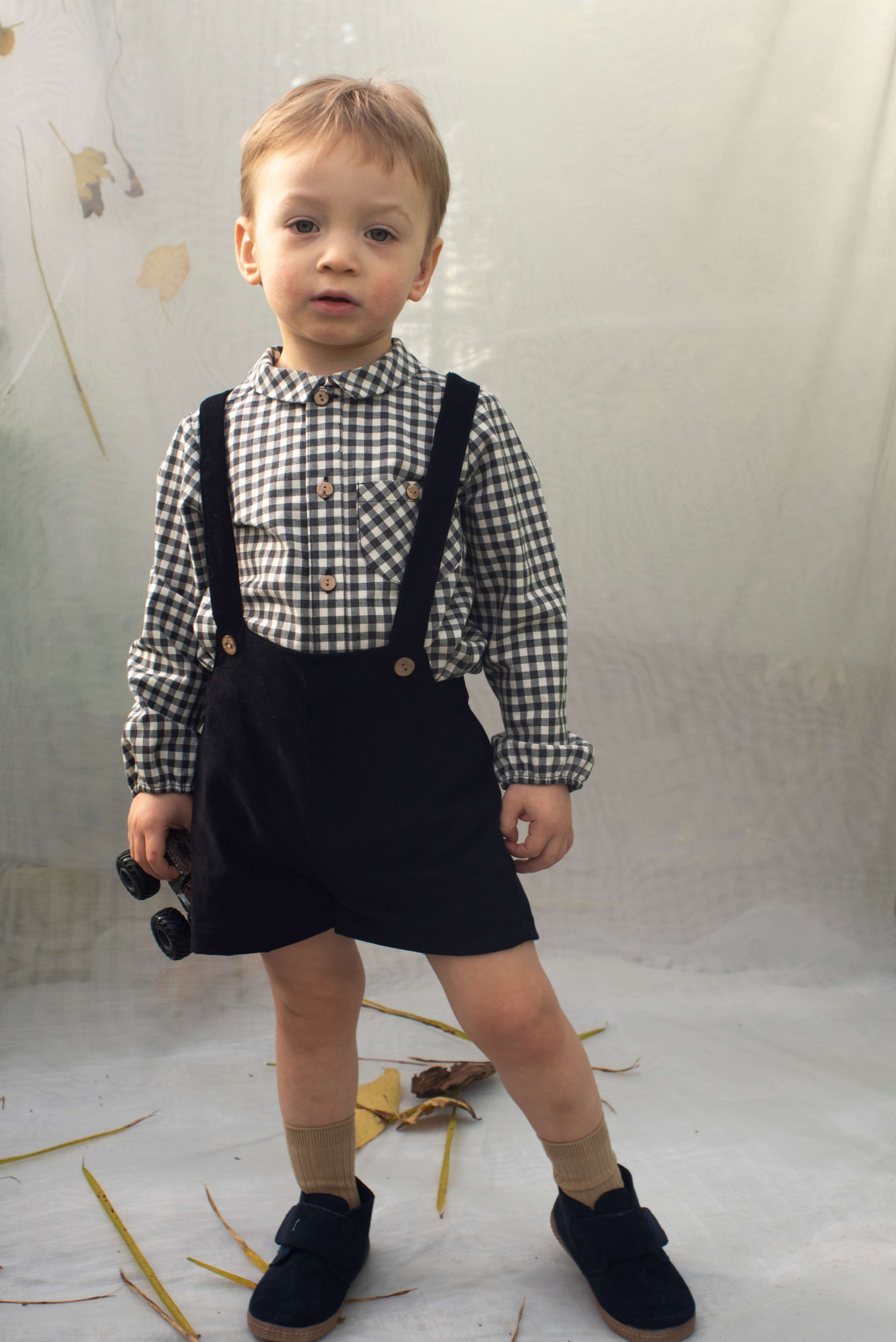 Popelin Baby Trousers and Shirt Set